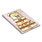 Wanderlust Adventure Luggage Notizblock (Rechte Seite)