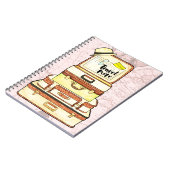 Wanderlust Adventure Luggage Notizblock (Linke Seite)