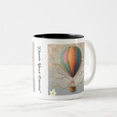 Wanderlust Aerials Zweifarbige Tasse (VorderseiteRechts)