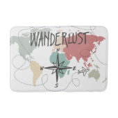 Wanderlust Badematte (Vorderseite)
