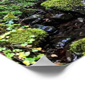 Wanderlust Beauty // Friedliche Gewässer Poster (Ecke)