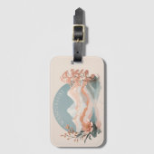 Wanderlust Bergwelt Abenteuerreise Gepäckanhänger (Vorderseite Vertikal)