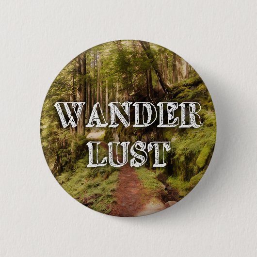 WanderLust Button (Vorderseite)