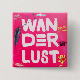 Wanderlust Button