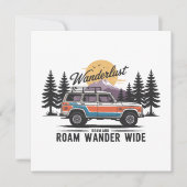 Wanderlust Camper - Roam and Roam Wander Wide (Vorderseite)