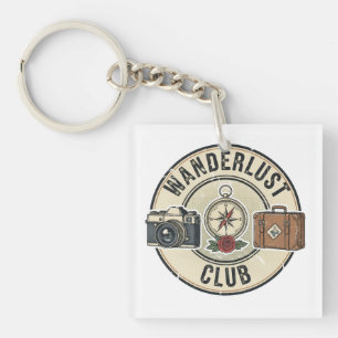 Wanderlust Club Schlüsselanhänger