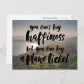 Wanderlust Delight Postkarte (Vorne/Hinten)