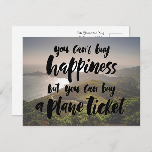 Wanderlust Delight Postkarte (Vorne/Hinten)