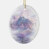 Wanderlust Dreamscape Keramik Ornament (Rechts)
