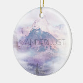 Wanderlust Dreamscape Keramik Ornament (Links)