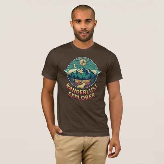 Wanderlust Explorer T-Shirt (Vorne ganz)