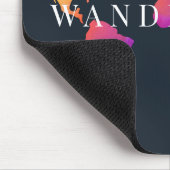 Wanderlust-Farbenmaus Mousepad (Ecke)