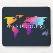 Wanderlust-Farbenmaus Mousepad (Vorne)