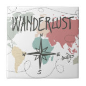 Wanderlust Fliese (Vorderseite)
