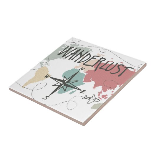 Wanderlust Fliese (Seite)