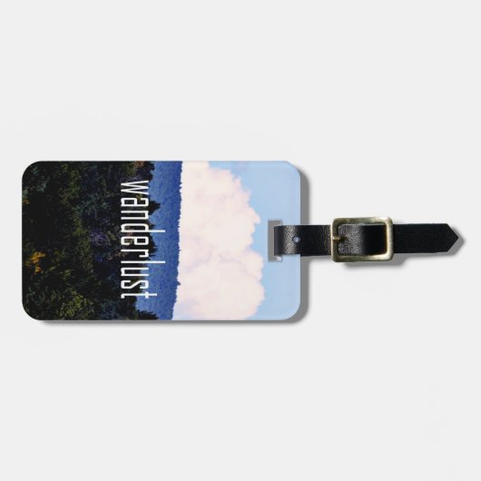 Wanderlust-Gepäck Gepäckanhänger (Vorderseite horizontal)