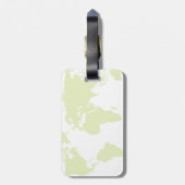 Wanderlust-Gepäck Gepäckanhänger (Rückseite vertikal)