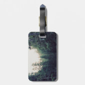 Wanderlust Gepäckanhänger (Rückseite vertikal)