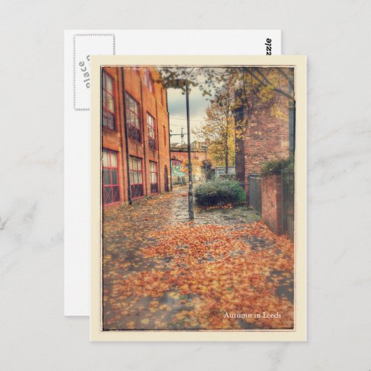 Wanderlust - Herbst in Leeds Postkarte (Vorne/Hinten)