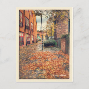 Wanderlust - Herbst in Leeds Postkarte