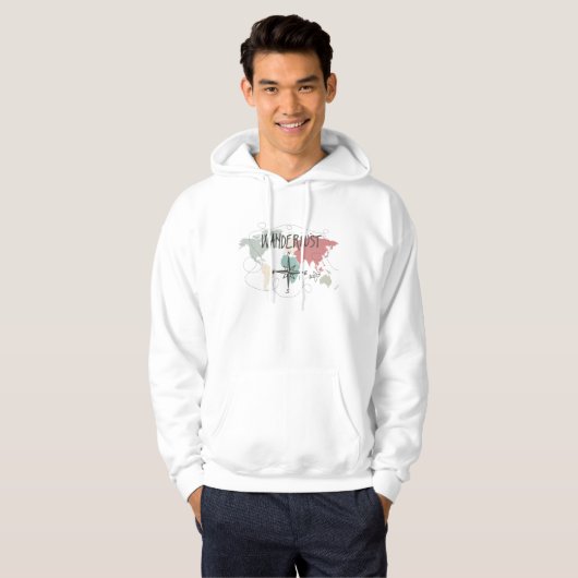 Wanderlust Hoodie (Vorne ganz)