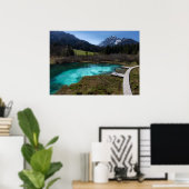 Wanderlust in Zelenci, Slowenien Poster (Heimbüro)