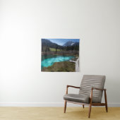 Wanderlust in Zelenci, Slowenien Wandteppich (Beispiel (Horizontal))