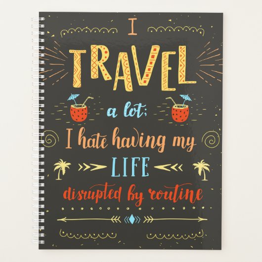 Wanderlust Journey Planer (Vorderseite)