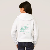 Wanderlust Kids Hoodie (Schwarz voll)