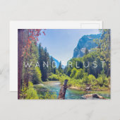 Wanderlust - Kings Canyon | Postkarte (Vorne/Hinten)