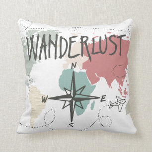 Wanderlust Kissen