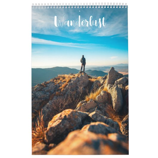 Wanderlust-Landschaftsfotokalender Kalender (Titelbild)