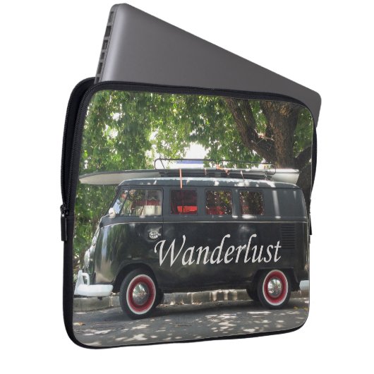 Wanderlust Laptopschutzhülle (Vorne Rechts)
