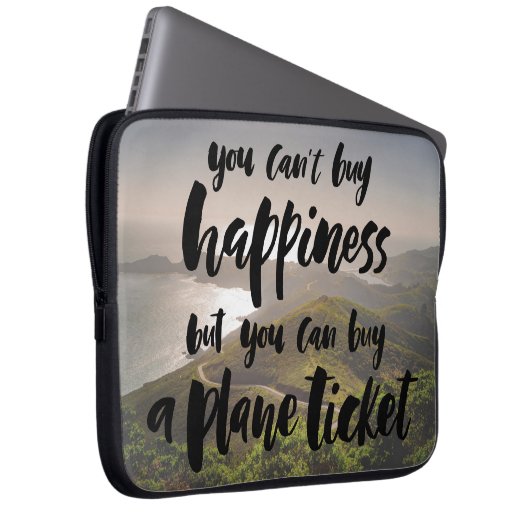 Wanderlust Laptopschutzhülle (Vorne Rechts)