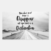 Wanderlust Magic Sticker (Vorderseite)