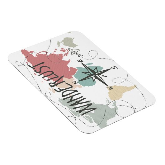 Wanderlust Magnet (Rechte Seite)