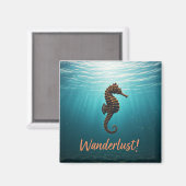 Wanderlust Magnet (Vorderseite/Rückseite)