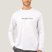Wanderlust Men's Long Sleeve Bella Leinwand T-Shir Tri-Blend Shirt (Vorderseite)