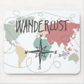 Wanderlust Mousepad (Vorne)