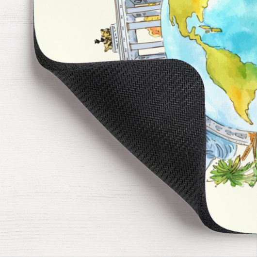 Wanderlust Mousepad (Ecke)