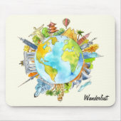 Wanderlust Mousepad (Vorne)