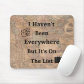 Wanderlust Mousepad (Mit Mouse)