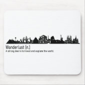Wanderlust Mousepad (Vorne)