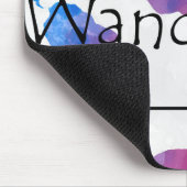 Wanderlust Mousepad (Ecke)