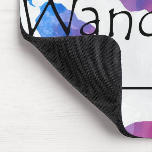 Wanderlust Mousepad (Ecke)