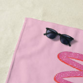 Wanderlust Pink Dream Doll | Girly Dollcore Travel Strandtuch (Beispiel)