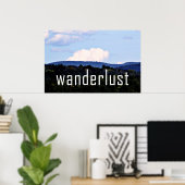 Wanderlust Poster (Heimbüro)