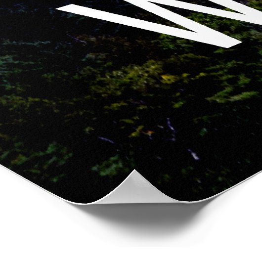 Wanderlust Poster (Ecke)