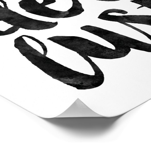 Wanderlust Poster (Ecke)