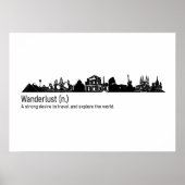 Wanderlust Poster (Vorne)